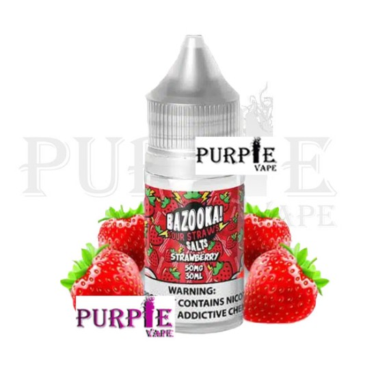 نكهه بازوكا فراوله سولت نيكوتين 30 مل