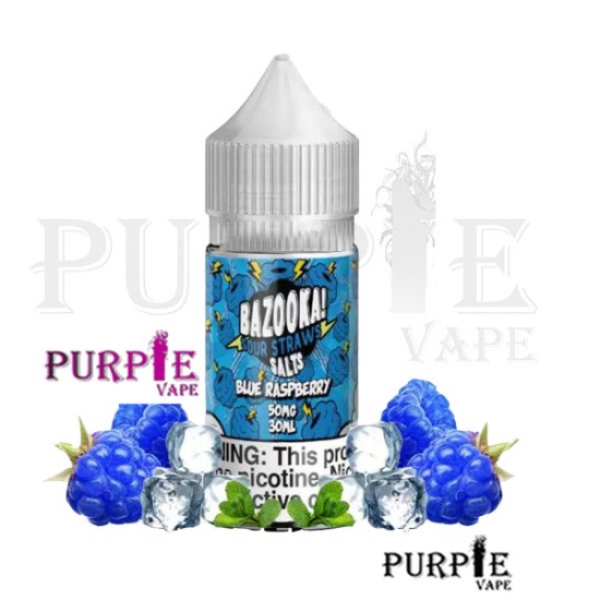بازوكا توت ازرق بارد سولت نيكوتين 30 مل