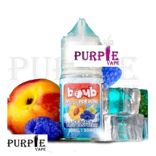 نكهه بومب خوخ توت ازرق ايس سولت نك 30 مل