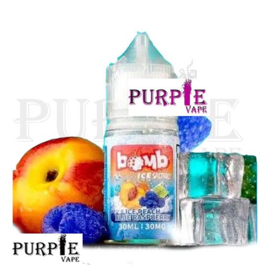 نكهه بومب خوخ توت ازرق ايس سولت نك 30 مل