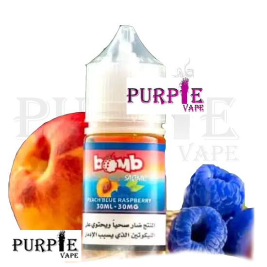 نكهه بومب خوخ توت ازرق سولت نك 30 مل