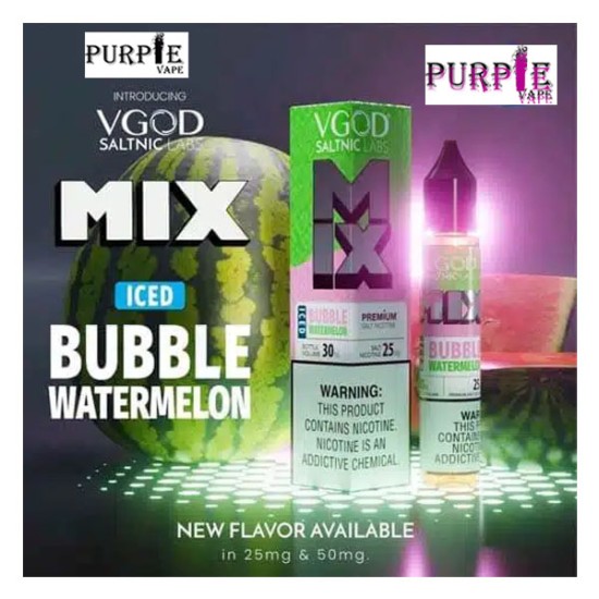 فيقود علكة بطيخ ايس سولت نك 30 مل