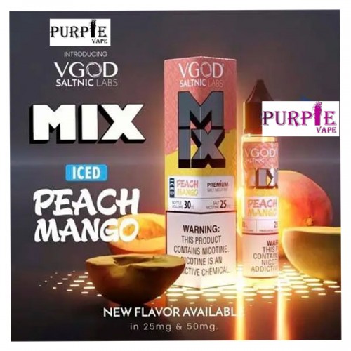 VGOD MIX Iced Peach Mango SaltNic 30ML