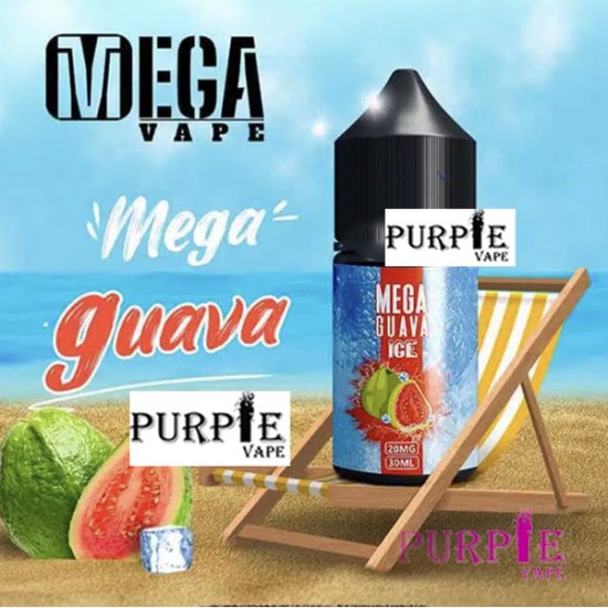 نكهة ميجا جوافة ايس سولت 30 مل| Mega Guava Ice