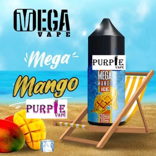 نكهة ميجا مانجو ايس سولت 30 مل | Mega Mango Ice