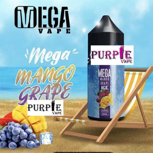 نكهة ميجا مانجو عنب ايس سولت 30 مل