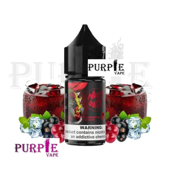 نكهه ناستي باد بلود سولت نيكوتين توت 30 مل